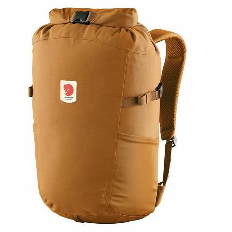 Fjallraven Men Ulvö Rolltop 23 Backpack Yellow PH154977 Philippines